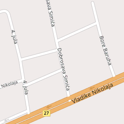 Stevana Borote Valjevo Ulica I Objekti Na Mapi Planplus Rs stevana borote valjevo ulica i objekti